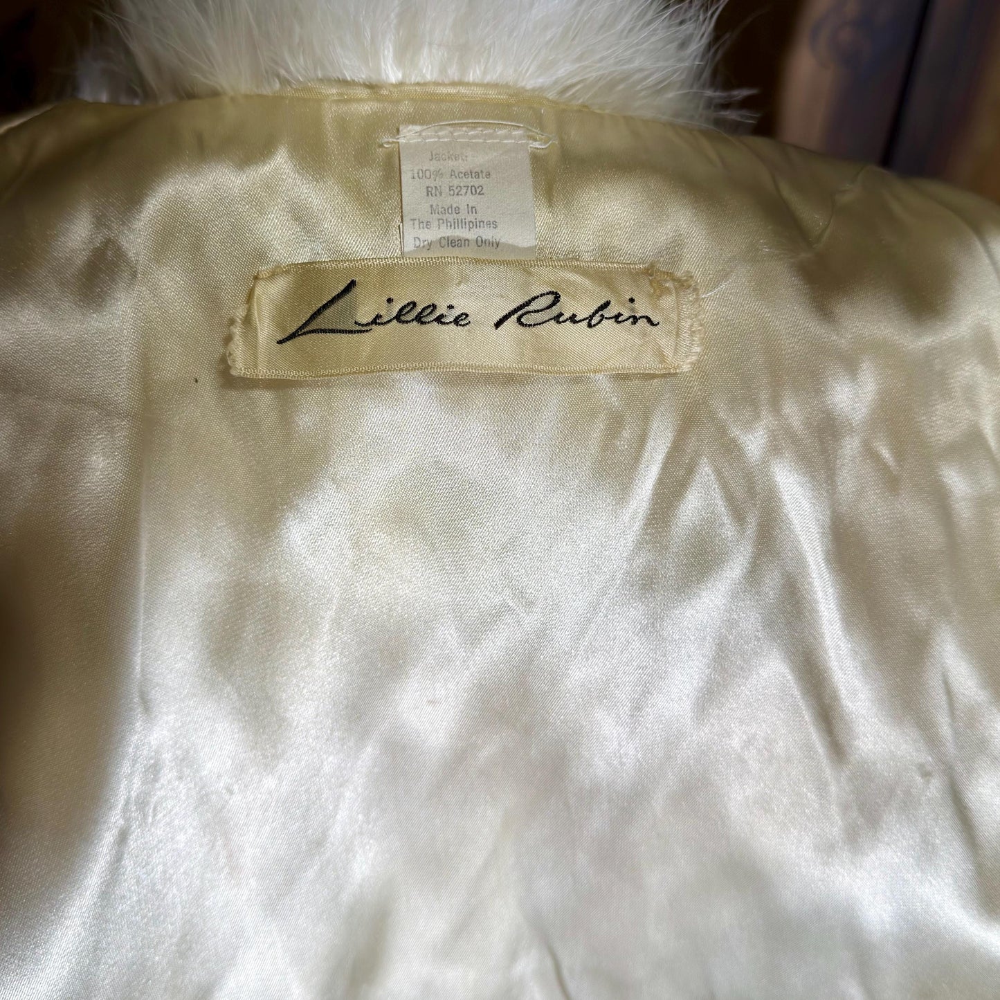LILLIE RUBIN Vintage Marabou Feather Cropped Jacket, 1980s Snowy White Bridal Wedding Evening Topper