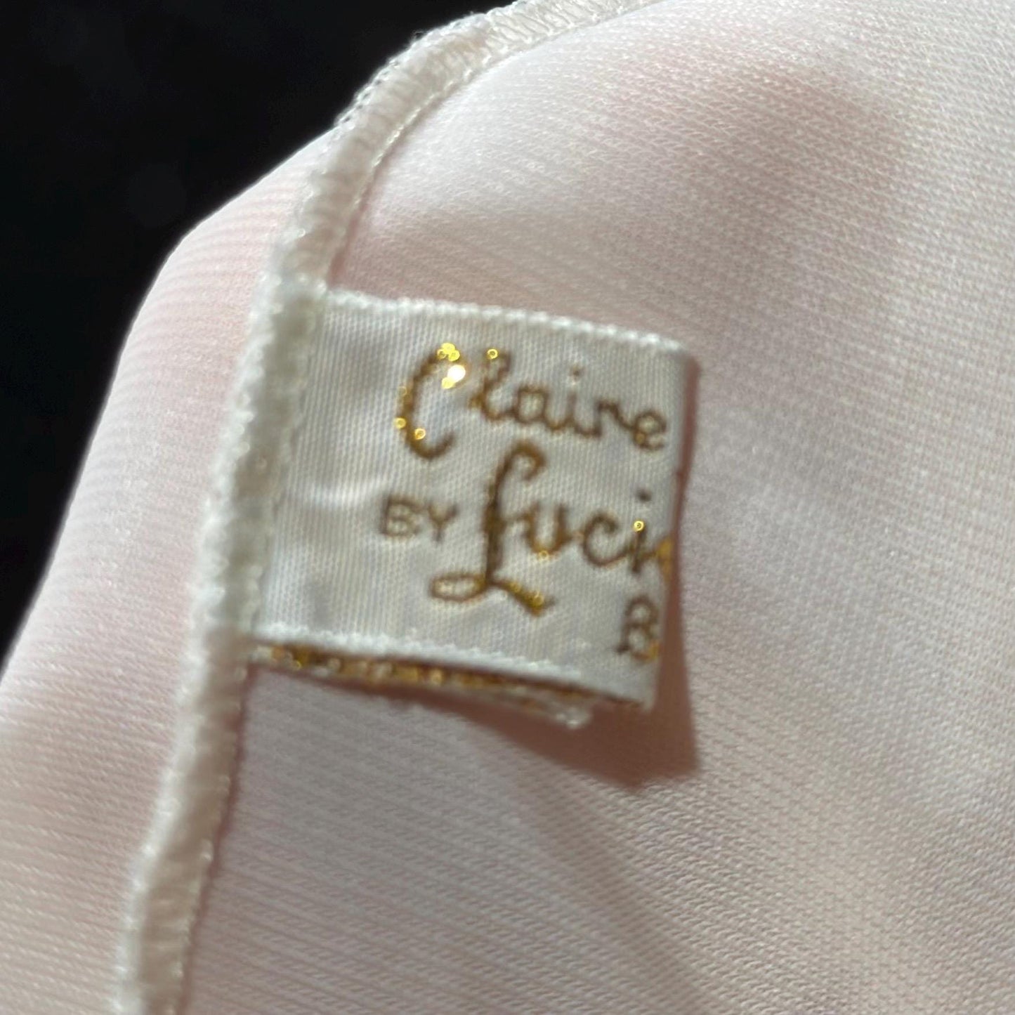 LUCIE ANN Claire Sandra peignoir set, vintage 1960s sassy pink short lingerie gown set