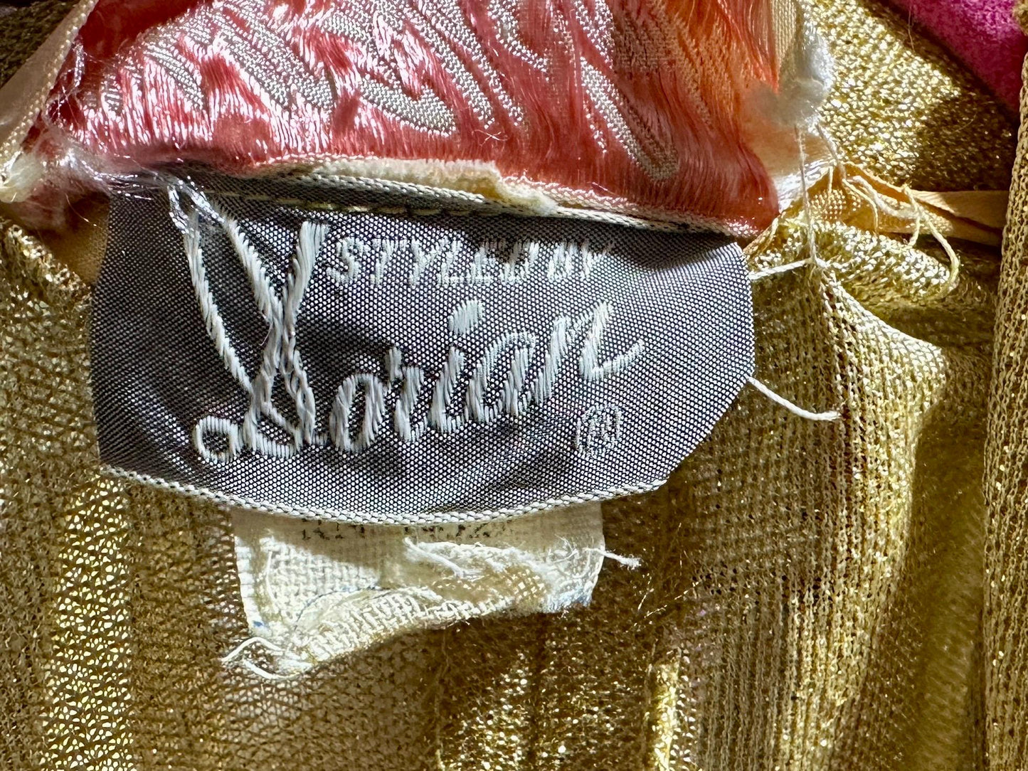 MARSHALL FIELD's DORIAN, 1970s vintage evening dress, Metallic gold lurex knit goddess gown, Studio 54 disco party dress, very Halston