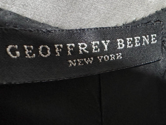 GEOFFREY BEENE, vintage 1960s cocktail party Mod mini tent dress