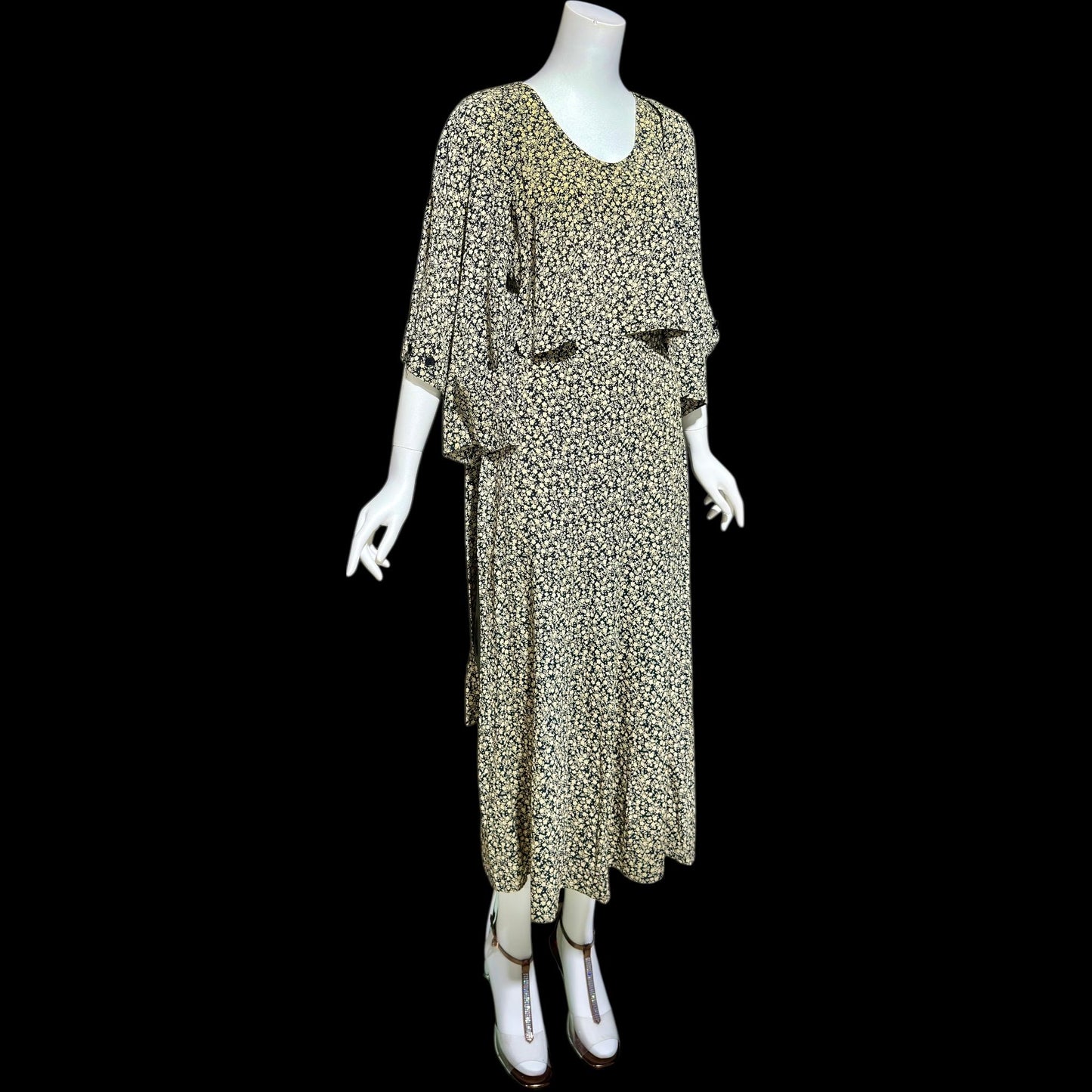 SONIA RYKIEL vintage 1990s 3 piece set, skirt cropped tank top and jacket set