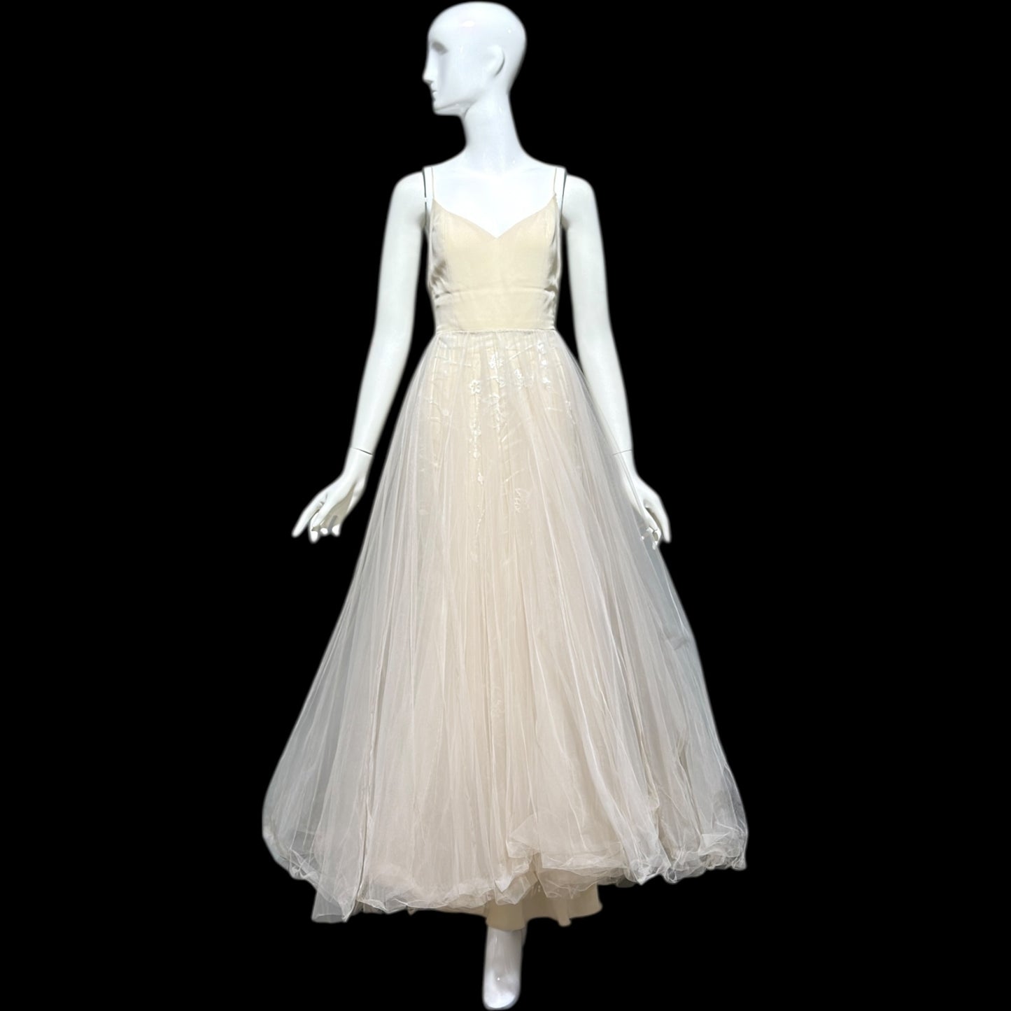 DAVID FIELDEN vintage wedding dress, Sposa Y2K cupcake tulle 3 pcs bridal ball gown