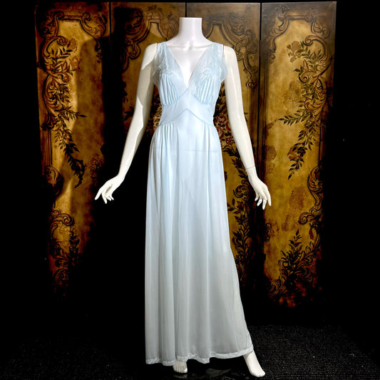 sachin and babi light blue dress 1940s VINTAGE DRESSES - Vintage Dresses, Evening Gowns