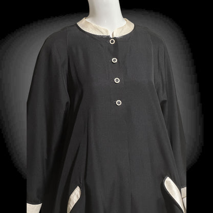 GEOFFREY BEENE, vintage 1960s cocktail party Mod mini tent dress