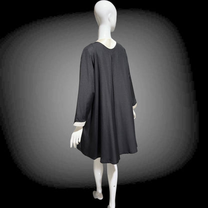 GEOFFREY BEENE, vintage 1960s cocktail party Mod mini tent dress