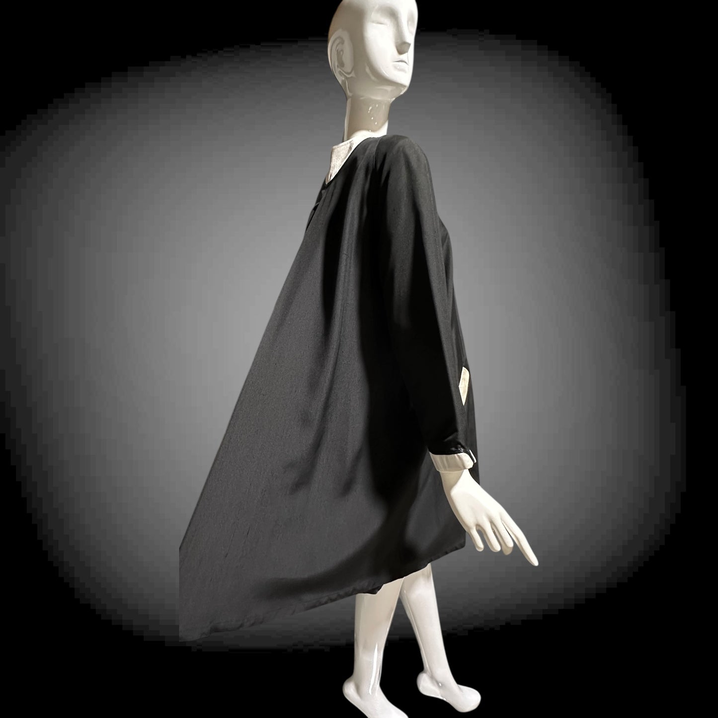 GEOFFREY BEENE, vintage 1960s cocktail party Mod mini tent dress