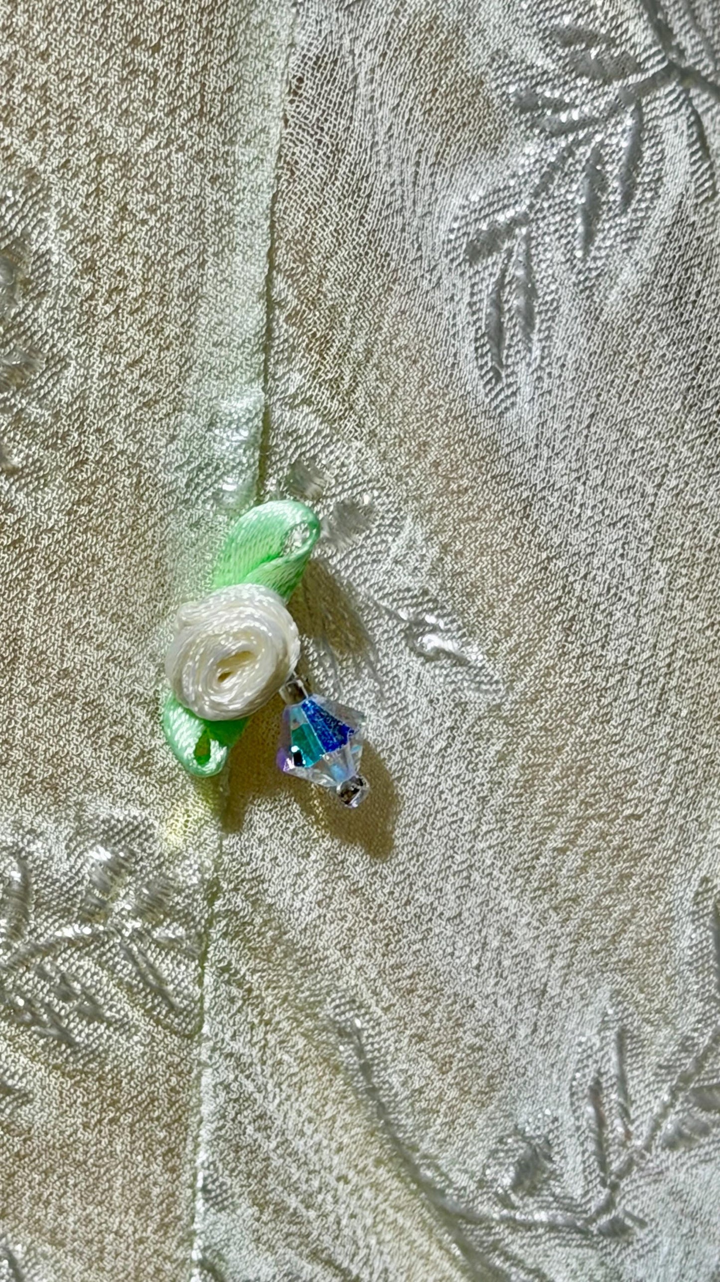 CAROL PERETZ Vintage evening wedding dress, 1990s bias cut Silk Slip Dress