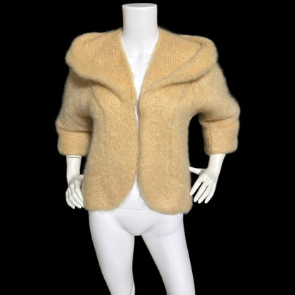 1950s vintage evening jacket, Custom Made Mohair short dinner coat