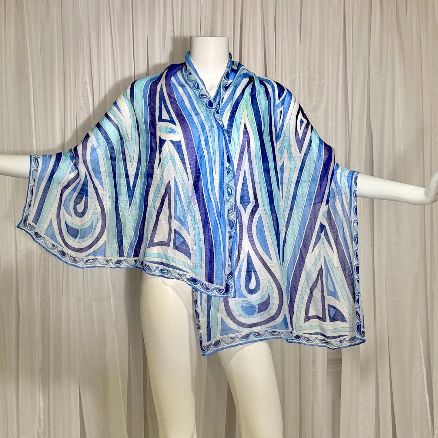 Vintage Emilio Pucci 1970s scarf