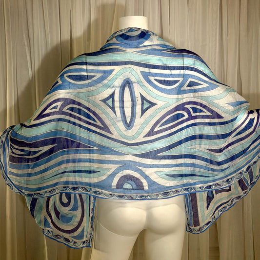 Vintage Emilio Pucci 1970s scarf