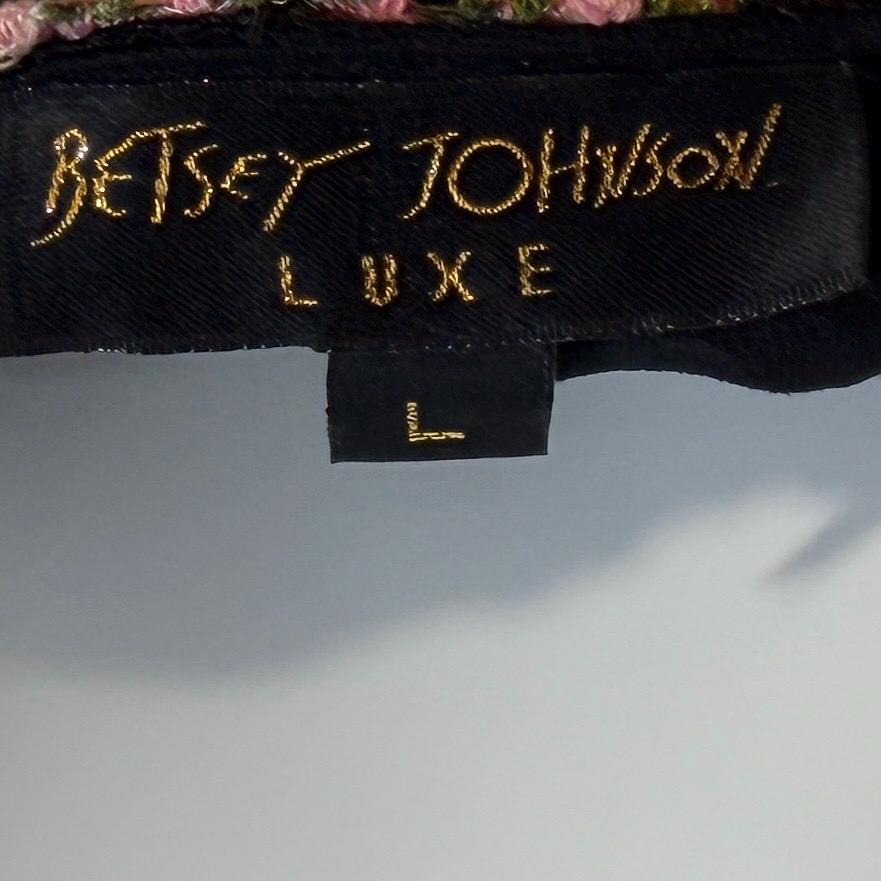 vintage 1990s BETSEY JOHNSON slip dress, Black lace bodycon cocktail dress