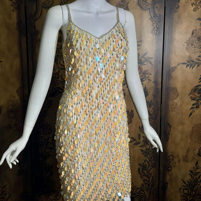 vintage 1980s BLACK TIE Oleg Cassini Cocktail Dress, Neiman Marcus beaded party evening dress