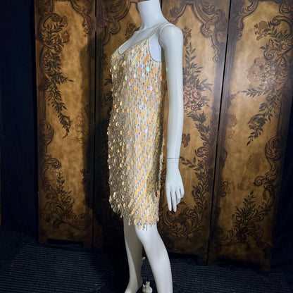 vintage 1980s BLACK TIE Oleg Cassini Cocktail Dress, Neiman Marcus beaded party evening dress