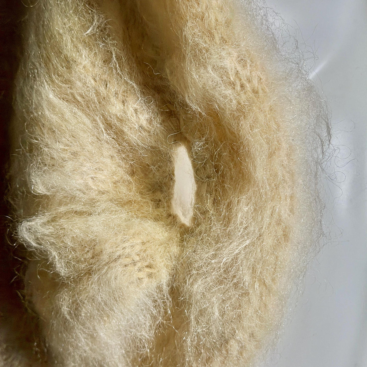 1950s vintage mohair stole wrap, Custom Made evening jacket dinner coat shoulder wrap