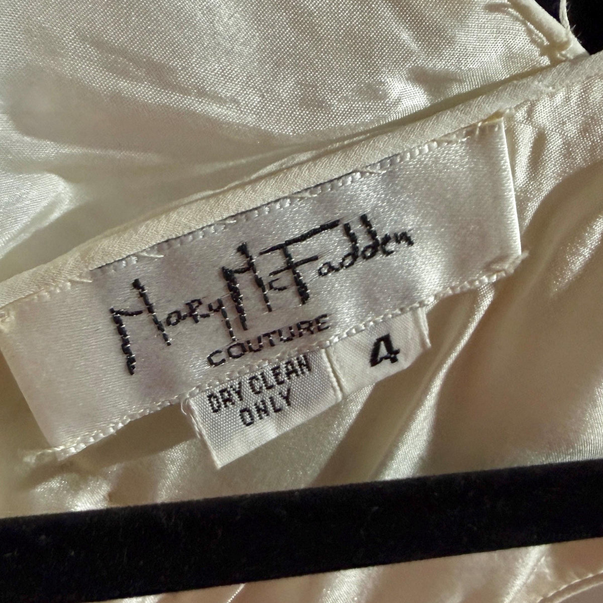 vintage MARY MCFADDEN cocktail dress, 1970s 1980s white open back plisse pleats dress
