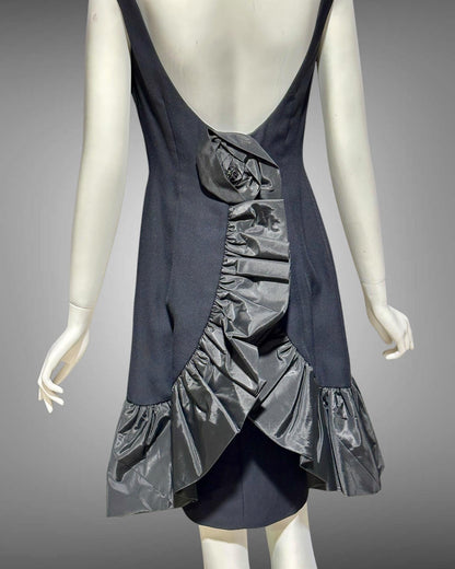 1960s vintage cocktail dress, ?CHRISTIAN DIOR? party slip dress