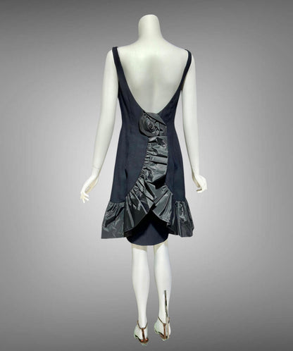 1960s vintage cocktail dress, ?CHRISTIAN DIOR? party slip dress