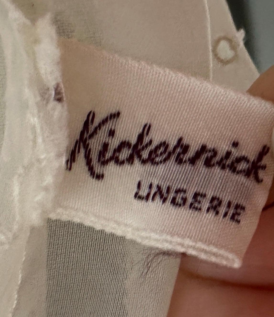 KICKERNICK Lingerie, vintage 1940s Sheer Dressing Gown: White eyelet Robe, Wrap front