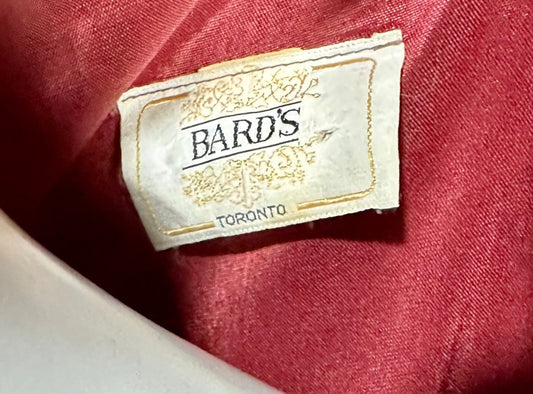 BARD'S TORONTO, 1960s vintage velvet evening hostess gown, dressing gown?