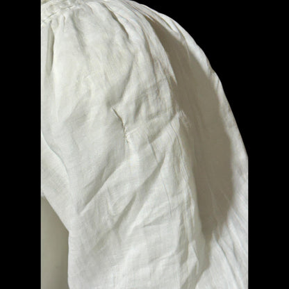 1900s Antique Victorian wedding dress, vintage white batiste cotton gown, Edwardian bride
