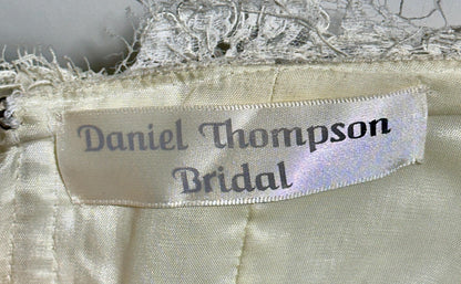 Y2k vintage wedding dress, beaded and tulle, 1950s style cupcake bridal ball gown